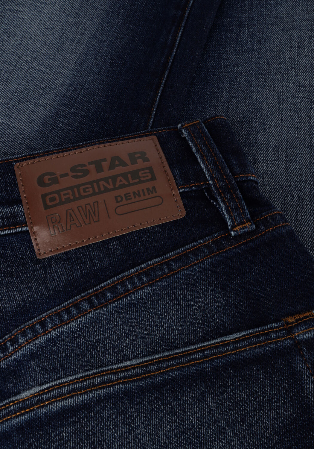 Blauwe G-STAR RAW Slim fit jeans 3301 SLIM - large