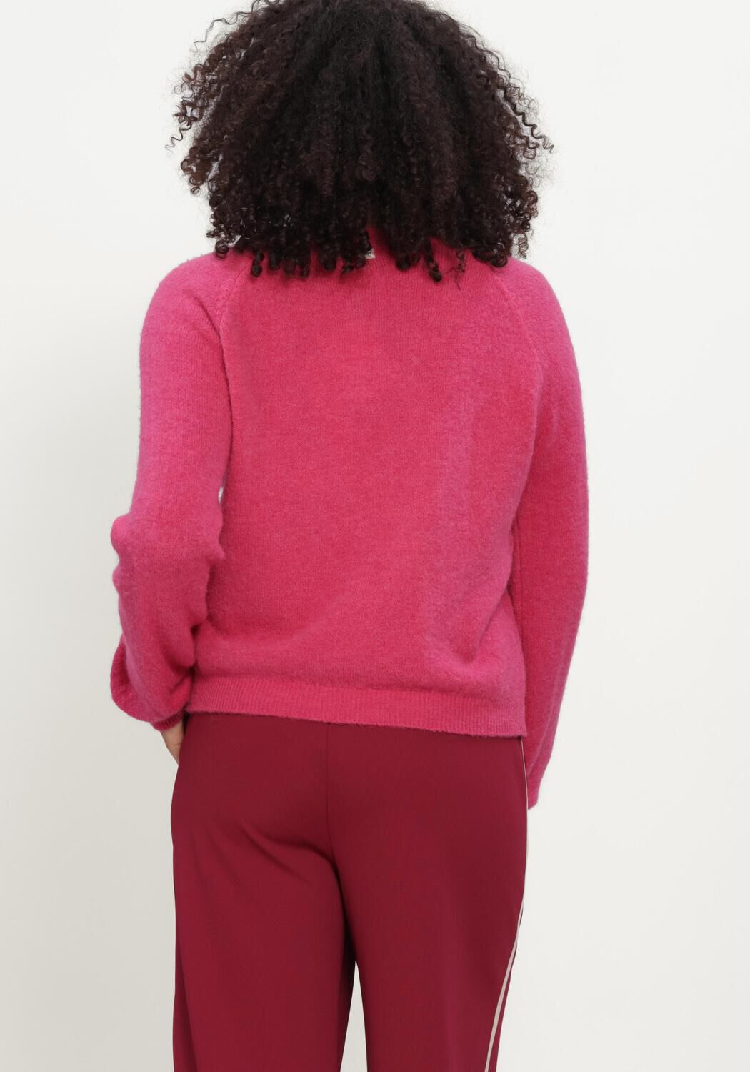 POM AMSTERDAM Pull MILOU ULTRA PINK Fuchsia - large