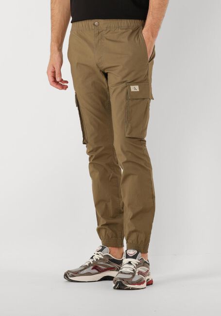 CALVIN KLEIN Pantalon cargo SKINNY CARGO Kaki - large
