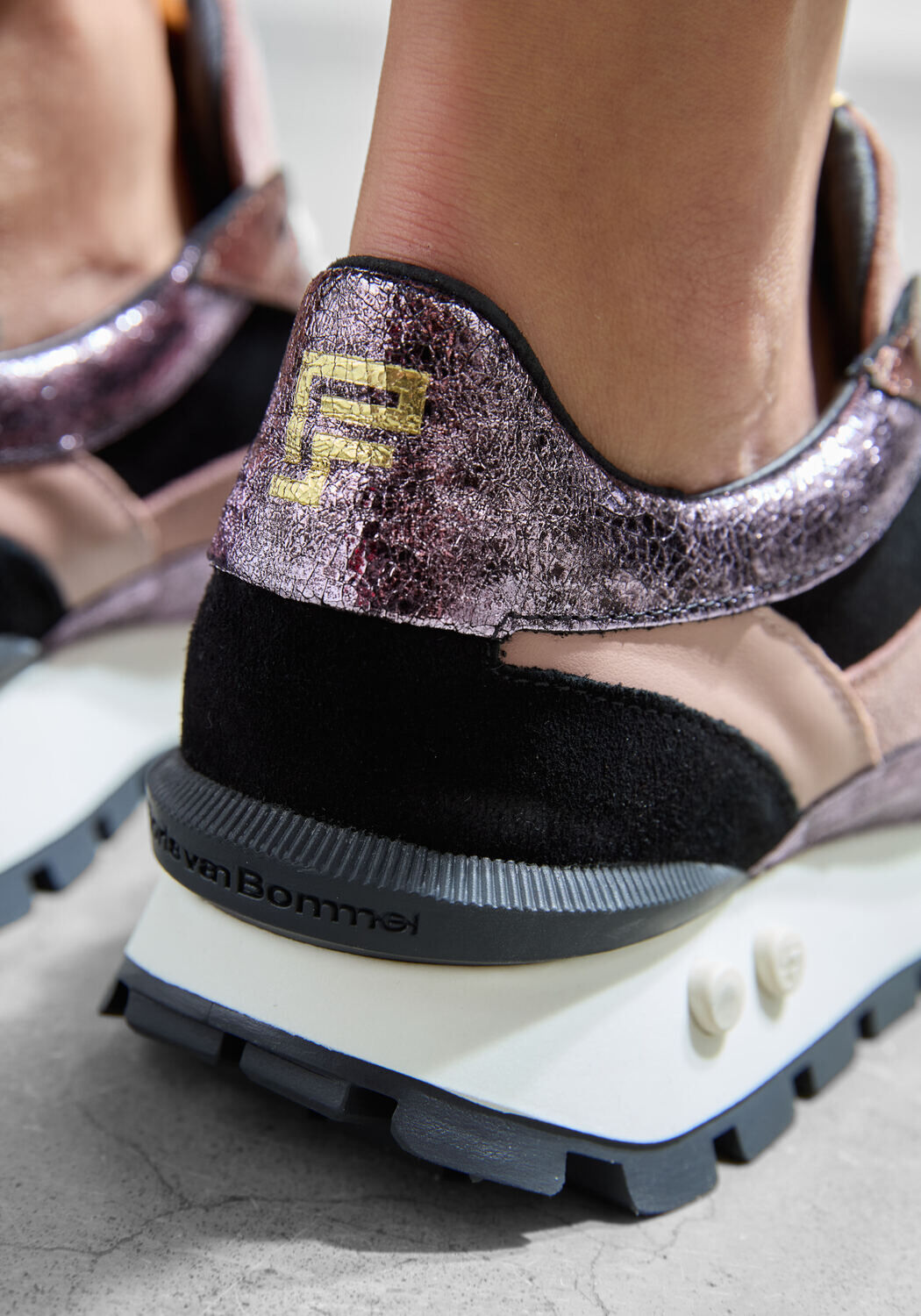 Roze FLORIS VAN BOMMEL Sneakers BLOKKI 04.01 - large