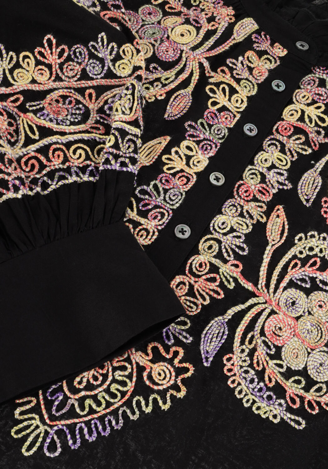 ANTIK BATIK NEIL BLOUSE Blouses en noir - large