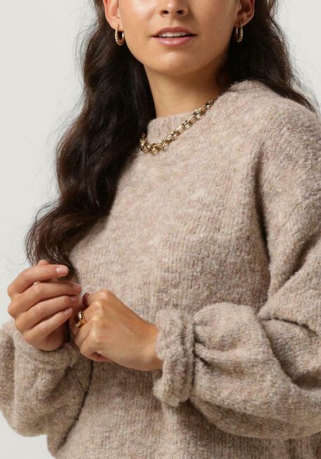 NOTRE-V Pull NV-CLARICE BOUCLE KNIT BLOUSE Sable - large