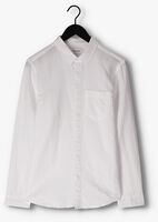 Witte CALVIN KLEIN Casual overhemd LINEN COTTON REGULAR SHIRT