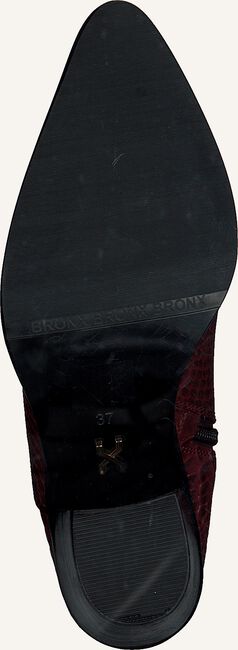 Rode BRONX Cowboylaarzen NEW AMERICANA LOW Rode BRONX Cowboylaarzen NEW AMERICANA LOW - large