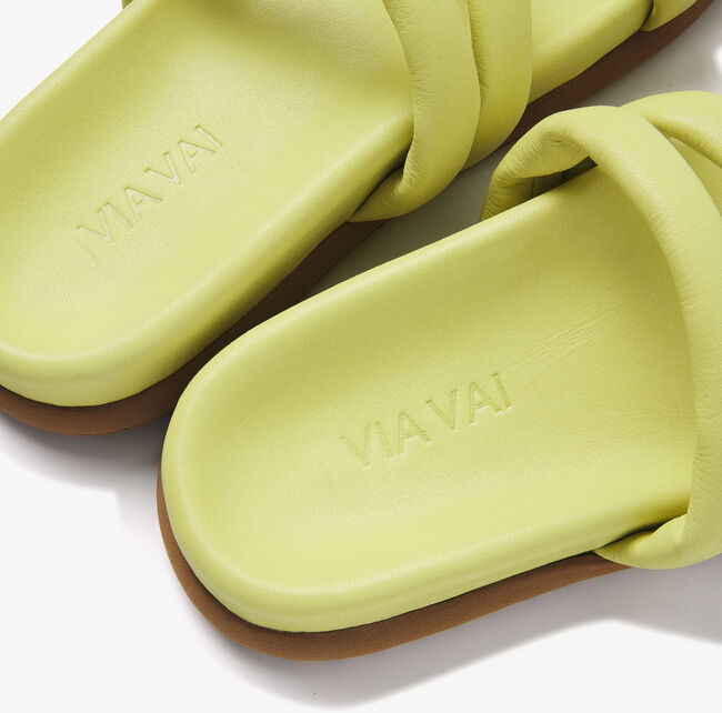 Gele VIA VAI Slippers CANDY POP - large