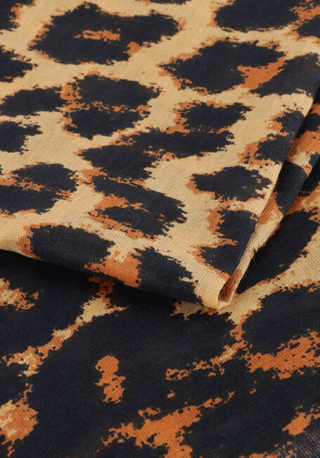 BECKSONDERGAARD LEOPA COTTA SCARF Foulard en noir - large