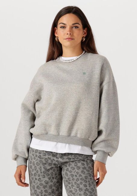 BY-BAR Pull BIBI LUCKY CURVE SWEATER en gris - large
