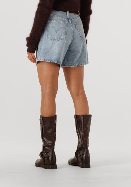 Lichtblauwe LEVI'S Jeans HIGH BAGGY SHORT FAR AND WIDE - large