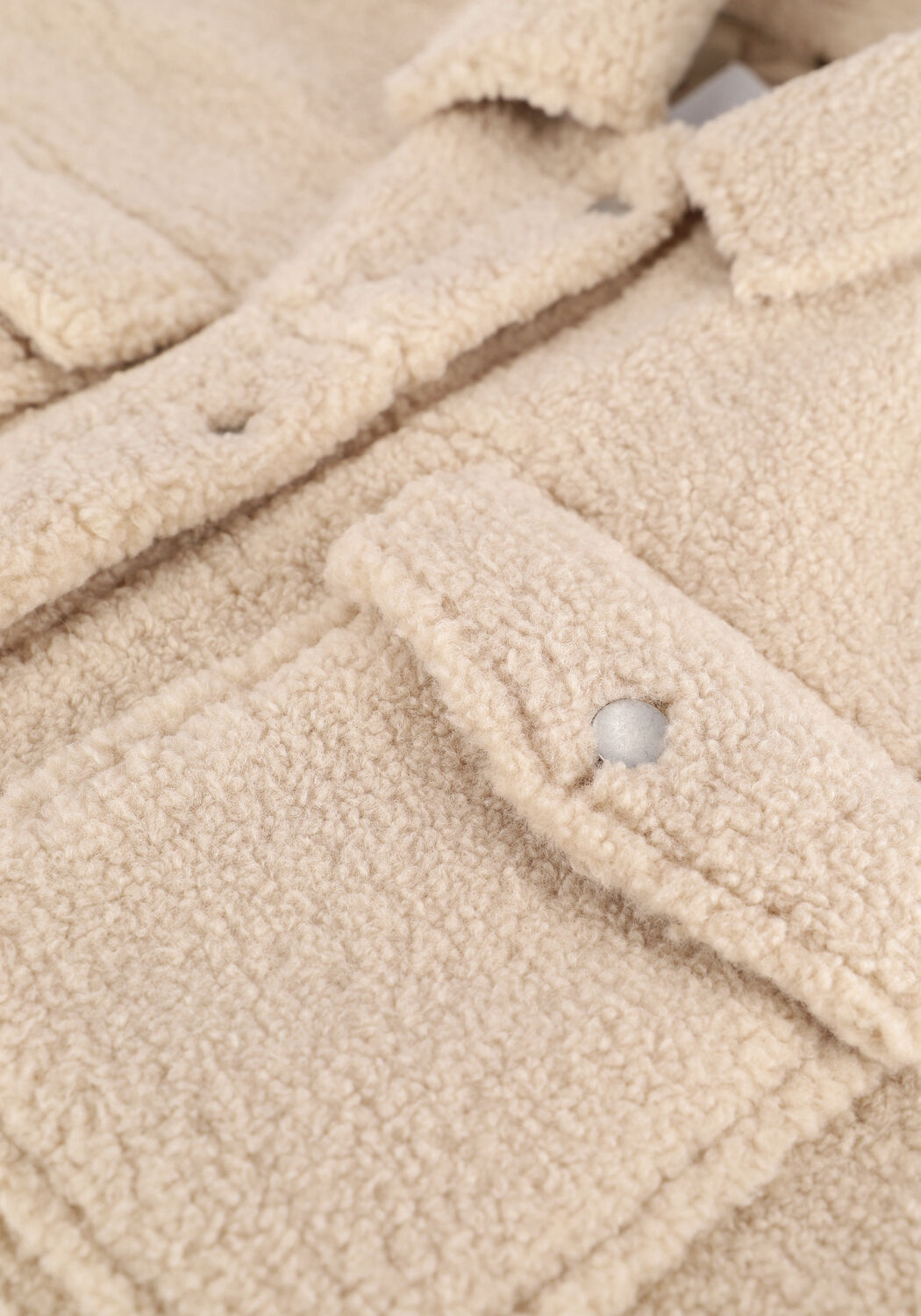 SELECTED WOMEN Veste sans manches SLFJANY TEDDY VEST W en beige - large