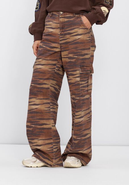HARPER & YVE Pantalon large STELLA-PA en marron - large