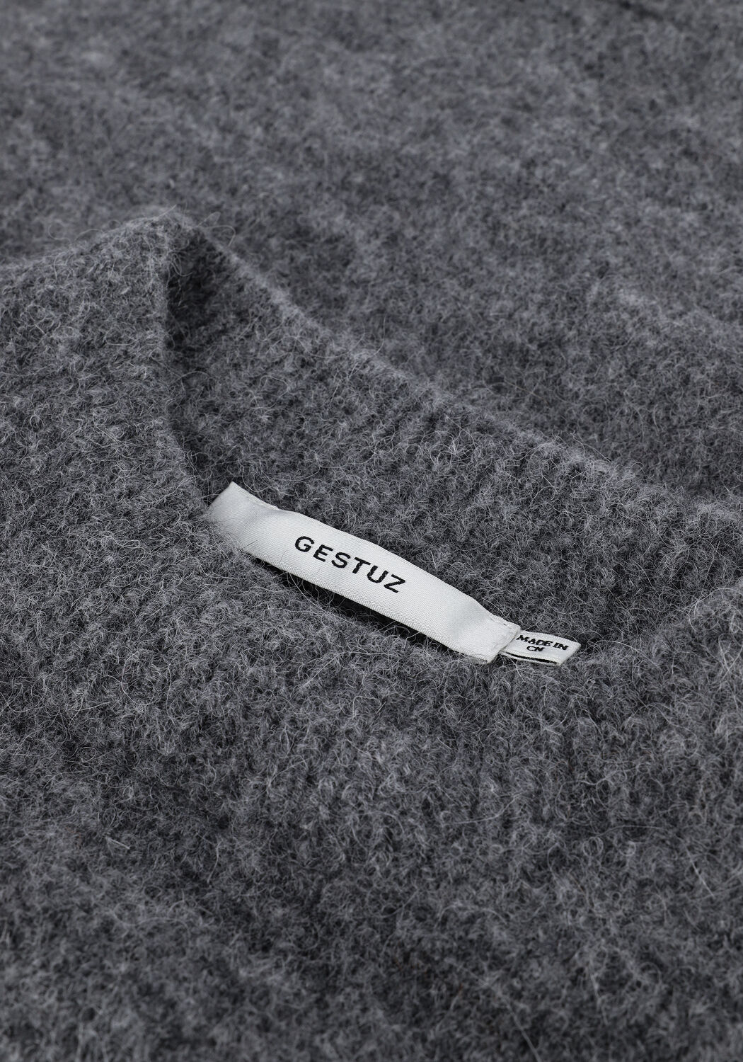 GESTUZ Pull ALPHA GZ PULLOVER Gris clair - large