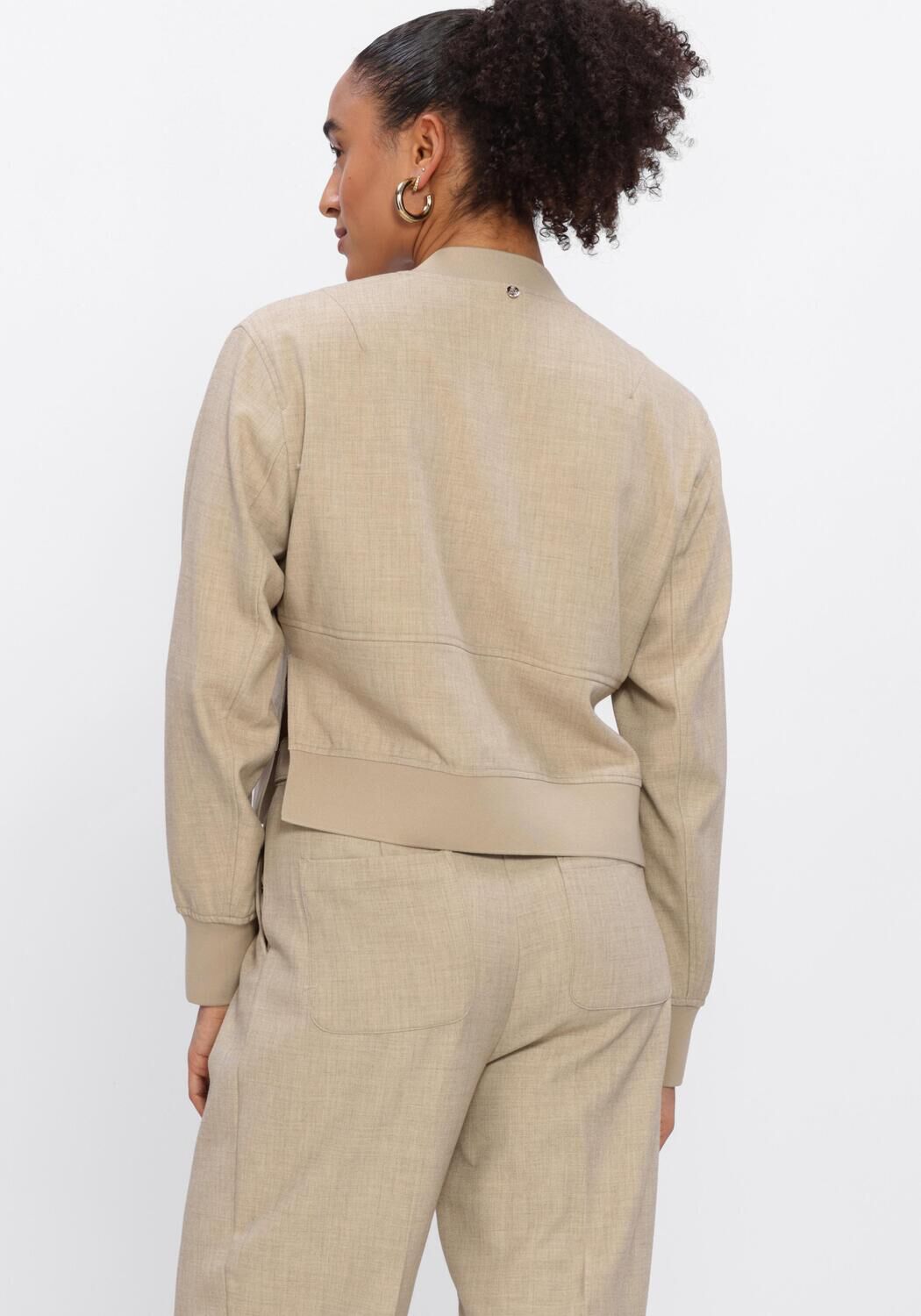 MOS MOSH MMCATE FLAIR JACKET Blouses en beige - large