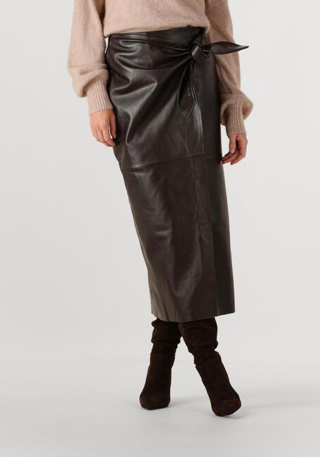 IBANA Jupe midi SIATA en marron - large