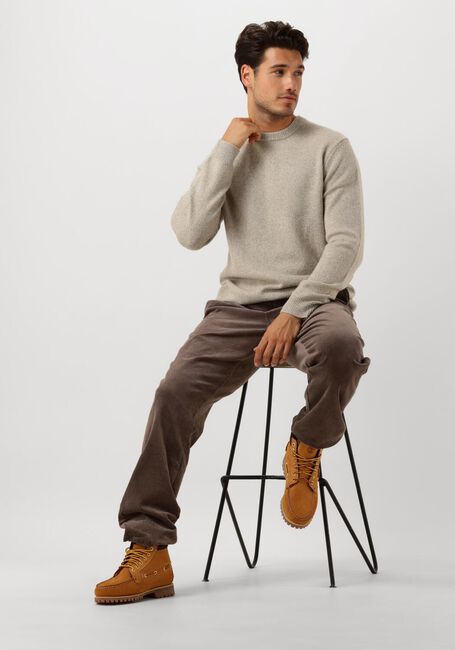 Groene PROFUOMO Trui PULLOVER CREW NECK - large