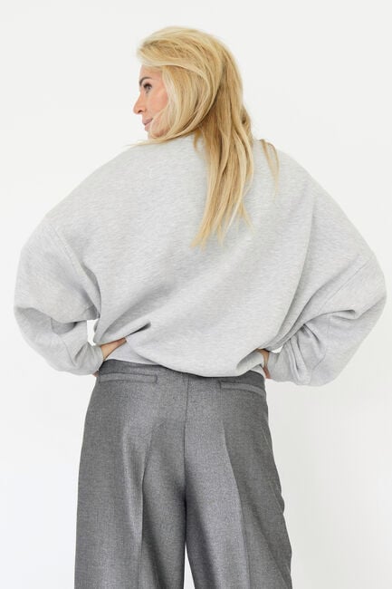 EST'SEVEN MONCHOU SWEATER Hauts & T-shirts Gris clair - large