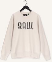 Gebroken wit G-STAR RAW Sweater A971 - ASHOR SWEAT R- 3D RAW. Gebroken wit G-STAR RAW Sweater A971 - ASHOR SWEAT R- 3D RAW. - medium