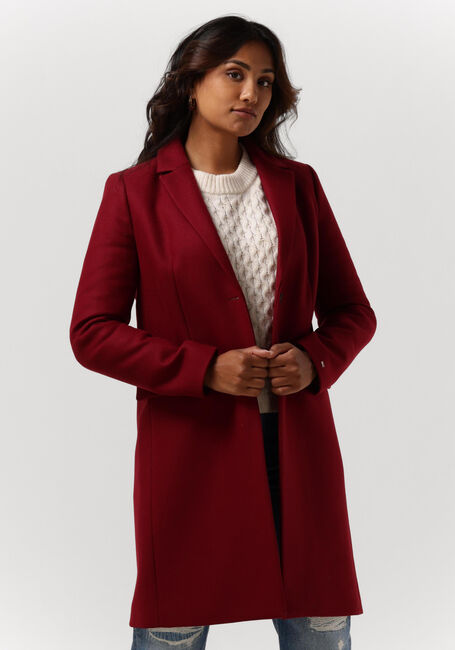 TOMMY HILFIGER Manteau WOOL BLEND CLASSIC COAT en rouge - large