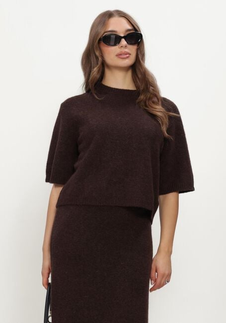 TWIST & TANGO MADINA SHORT SLEEVE KNIT Hauts & T-shirts en marron - large