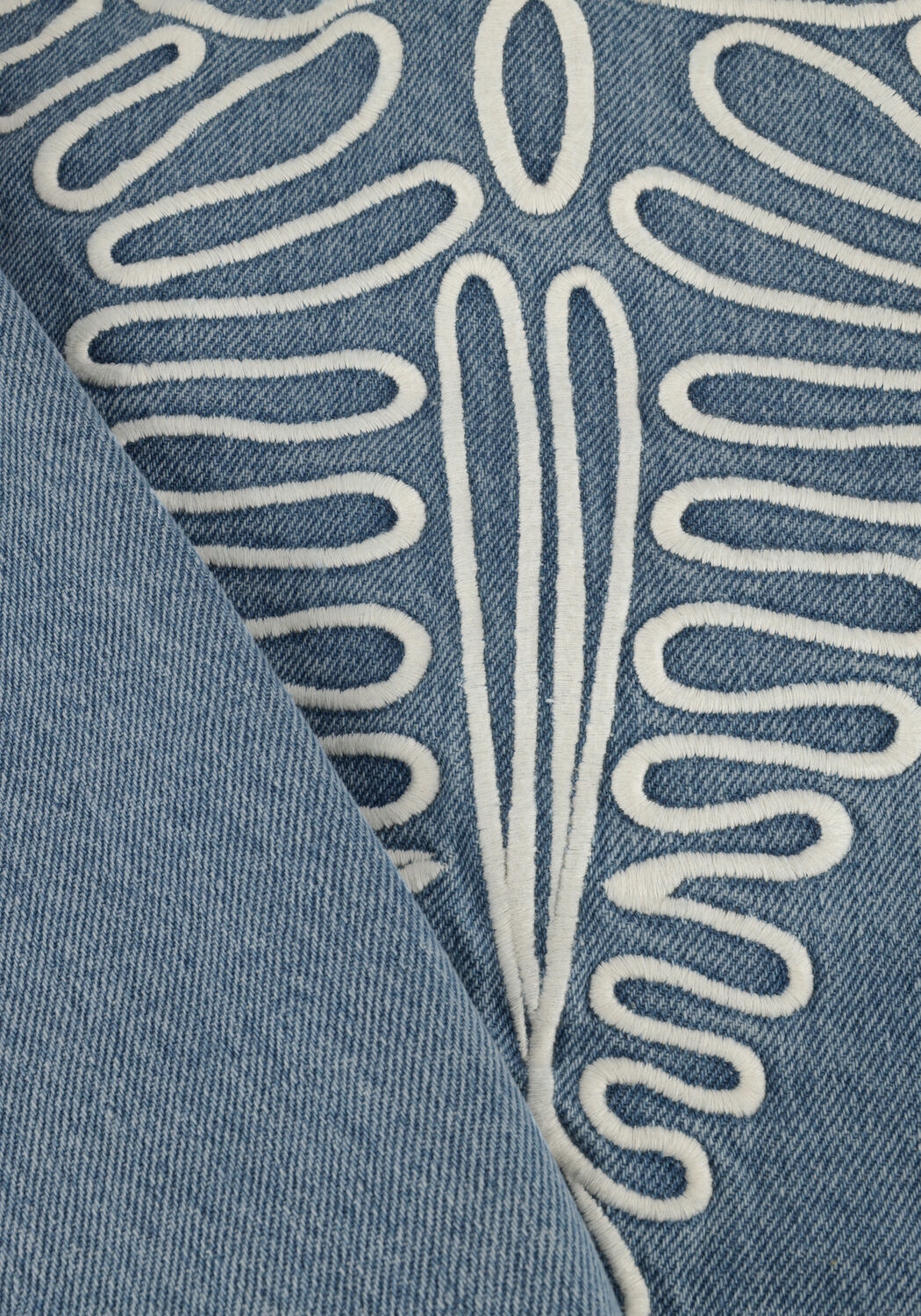 Lichtblauwe ALIX THE LABEL Spijkerjas LADIES WOVEN DENIM JACKET - large