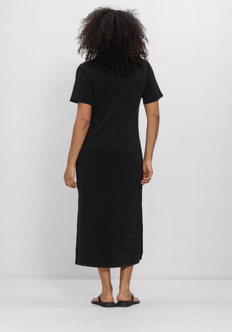 Zwarte MY ESSENTIAL WARDROBE Midi jurk MWHELLE POLO LONG DRESS - large