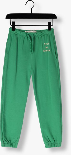 Sproet & Sprout Pantalon de jogging SWEAT PANTS CHEF DU BURGER en vert - large