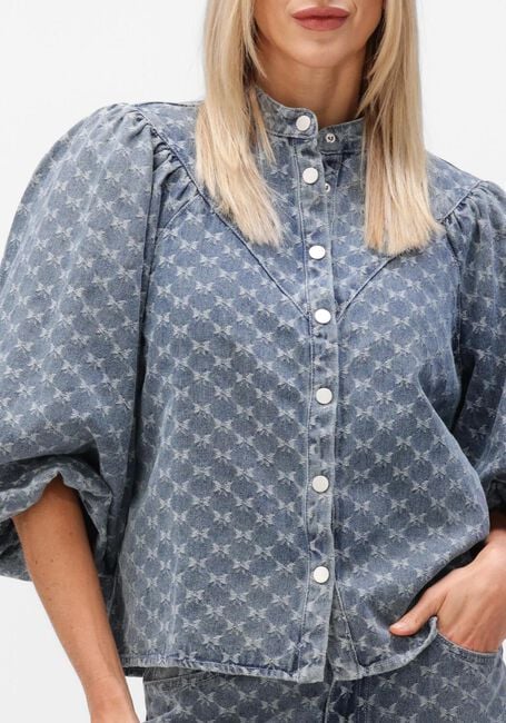 Blauwe MINUS  MSSIENNE SHIRT - large