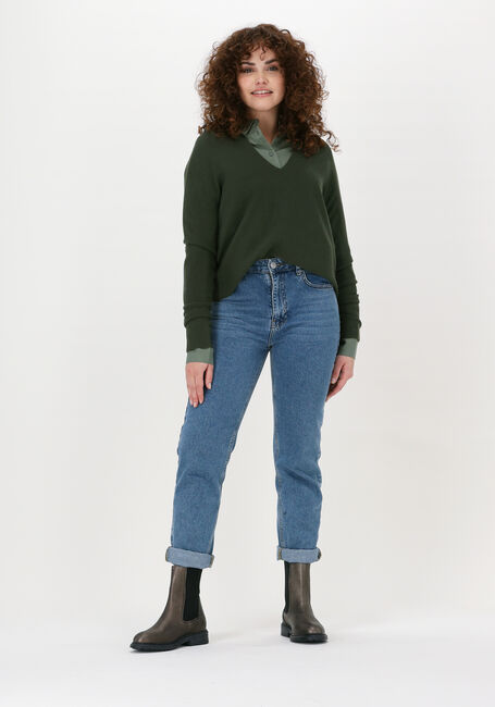 Groene MSCH COPENHAGEN  ALIVIA STEPHIE LS SHIRT - large