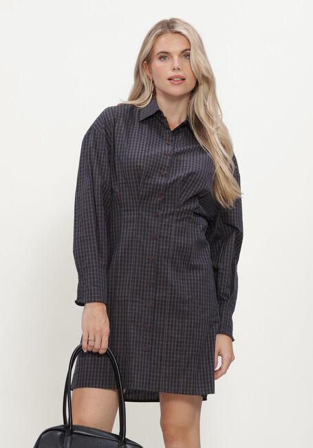 NOTRE-V Robe midi NV-IRIS Gris fonc&eacute; - large