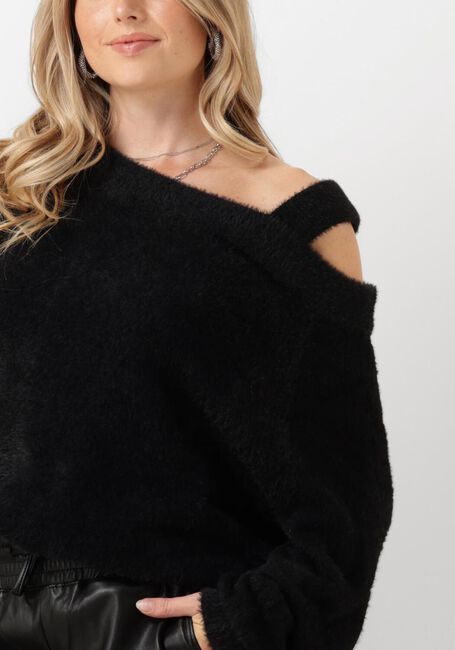 Zwarte NUKUS Trui PRAAG PULLOVER - large