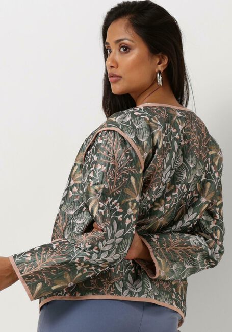 YDENCE Gilet JACKET YASMIN Vert foncé - large