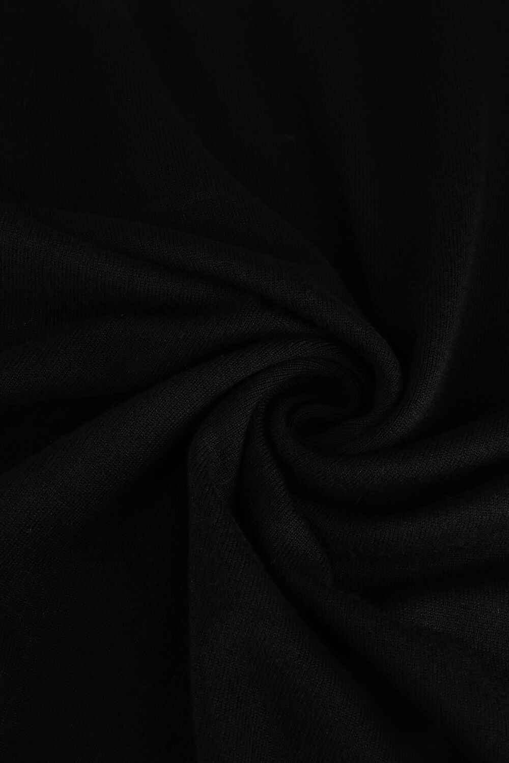 PUREWHITE Col roul&eacute; ESSENTIAL KNIT MOCKNECK LS en noir - large