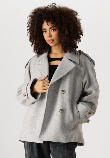 Grijze MODSTRÖM Mantel ESMUNDMD JACKET - large