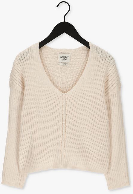 ANOTHER LABEL Pull ALIA KNITTED PULL L/S en blanc - large