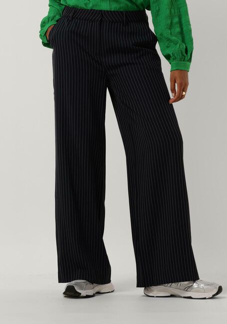LOLLYS LAUNDRY Pantalon LEO PANTS Bleu foncé - large