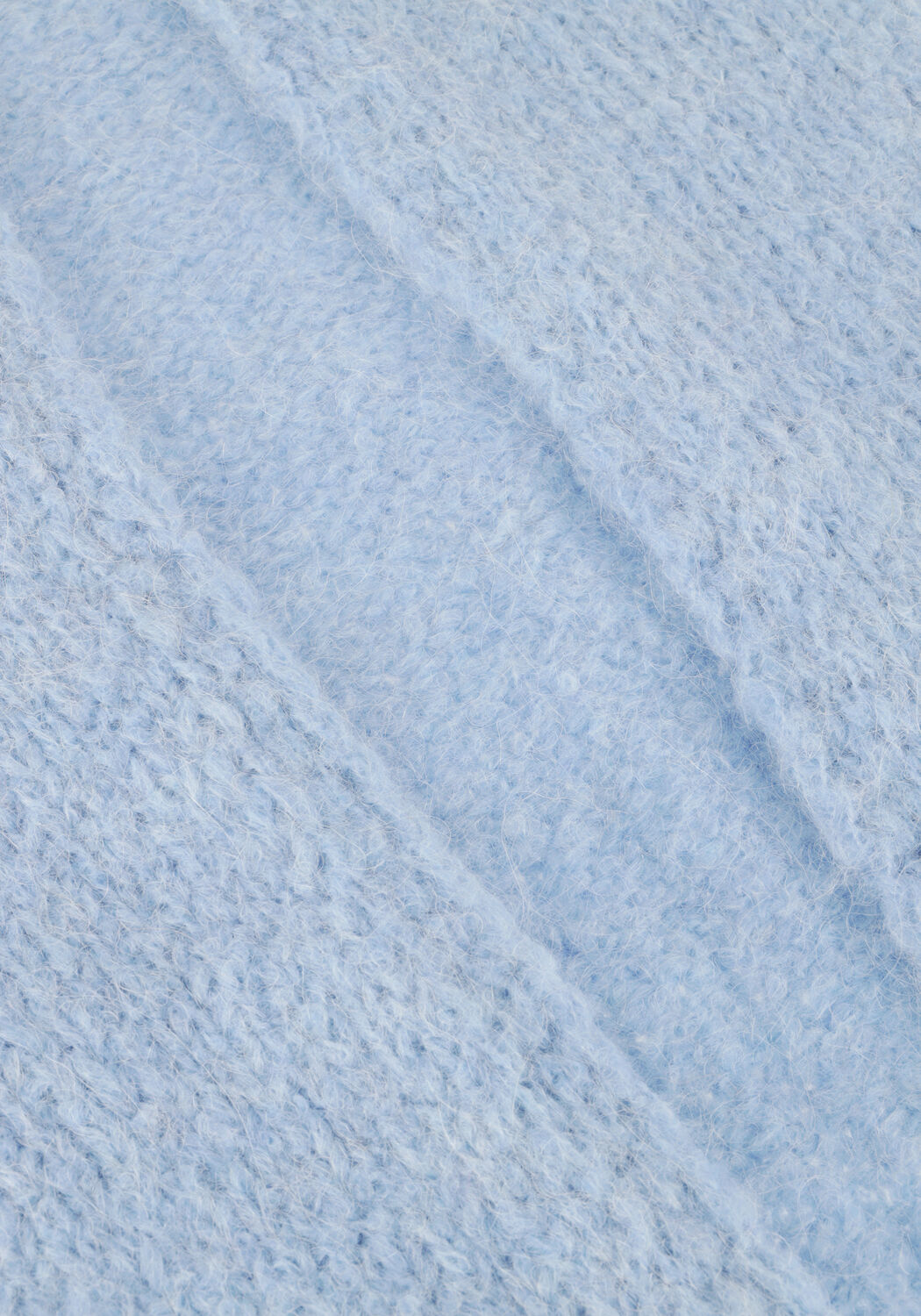 Lichtblauwe KNIT-TED Vest BECKY - large