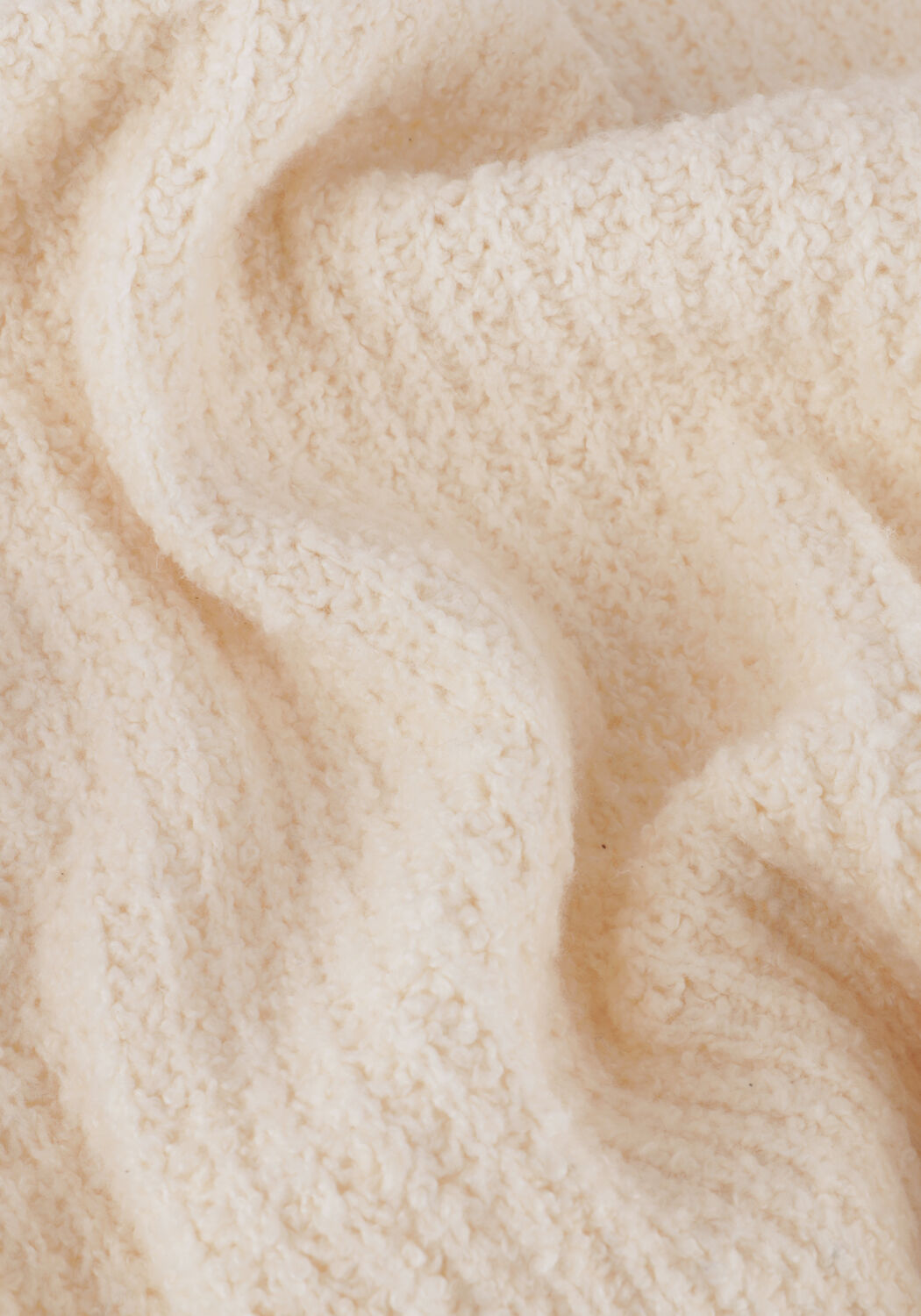 IBANA Col roul&eacute; TEXAN Sable - large