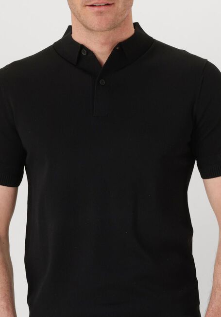 GENTI Polo POLO BUTTON SS K2046-1260 en noir - large