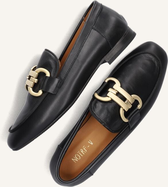 Zwarte NOTRE-V Loafers 5632 Zwarte NOTRE-V Loafers 5632 - large