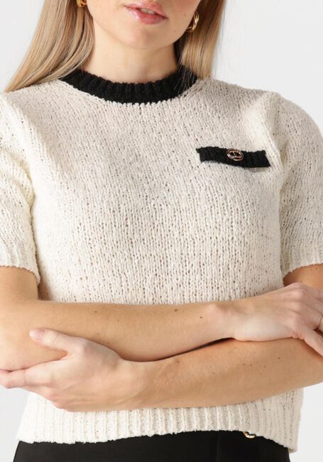 Witte TWINSET MILANO Top 251TP3440 - large