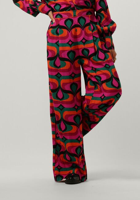 IDANO Pantalon large HILDE SIXTIES Fuchsia - large