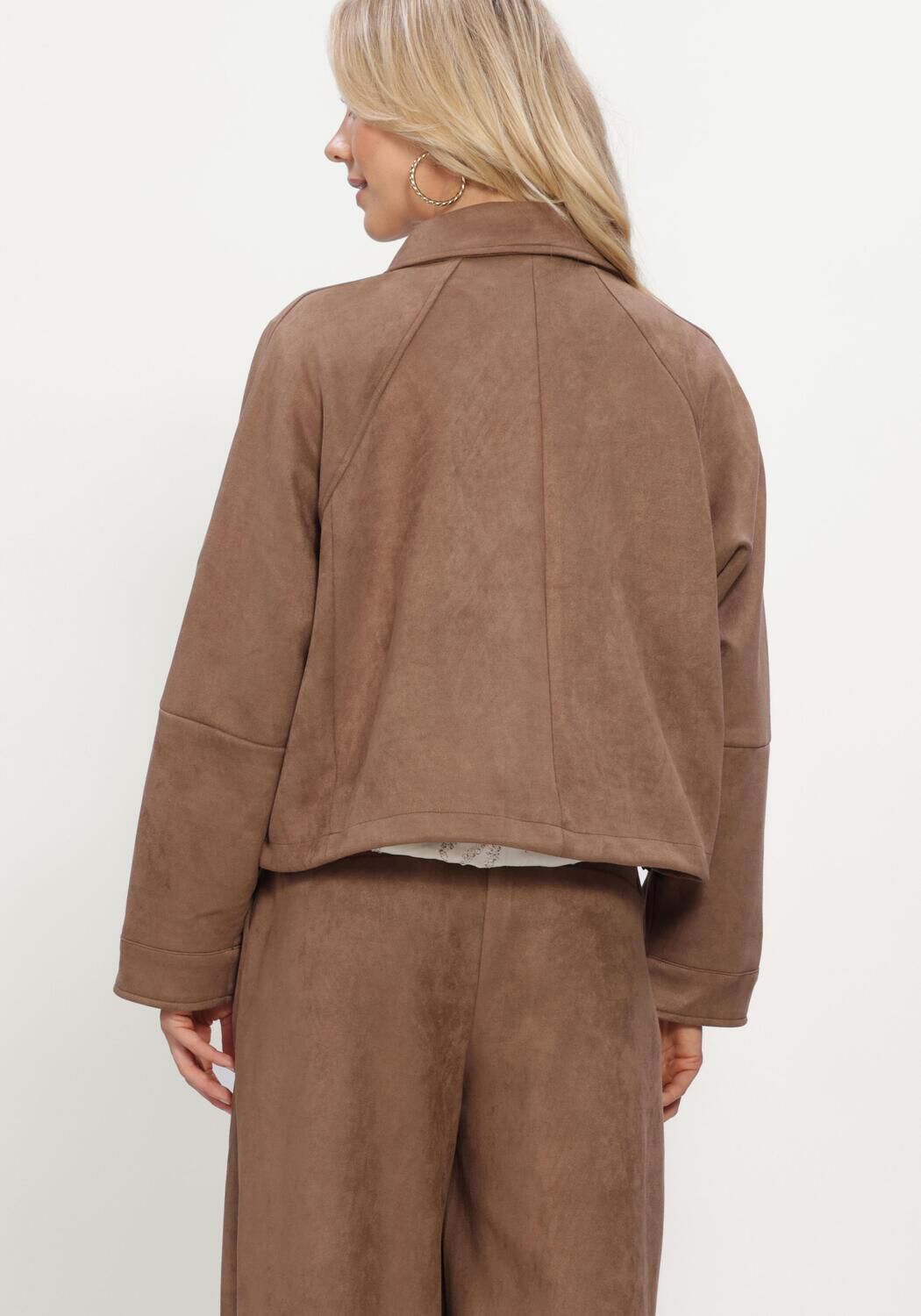 Bruine NUKUS Jack DAISEY JACKET - large