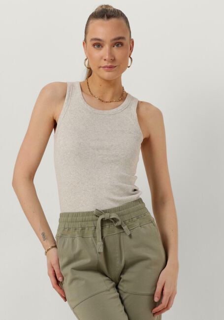 Lichtgrijze KNIT-TED Top ELLA - large