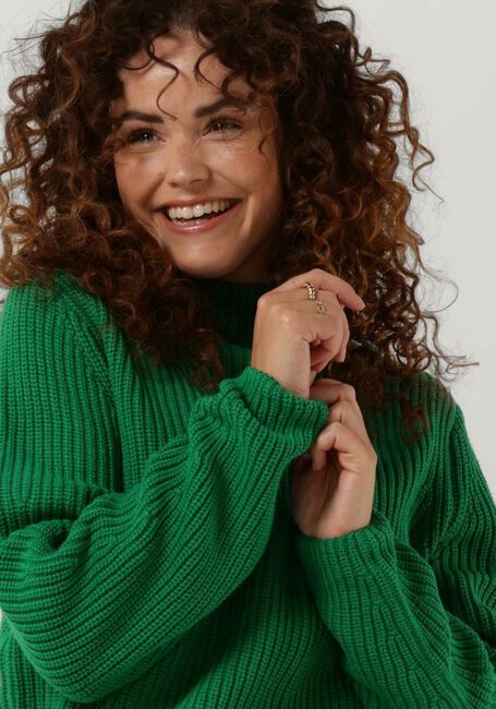 CIRCLE OF TRUST Col roulé NILA KNIT en vert - large