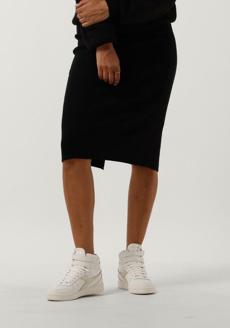 CALVIN KLEIN Jupe midi KNITTED SKIRT en noir - large