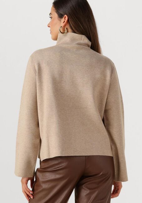 MINUS Pull LUPI HIGH NECK PULLOVER en beige - large