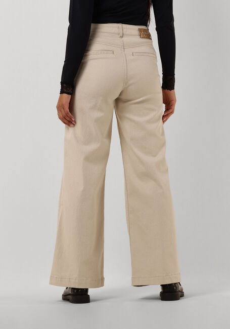 MOS MOSH Wide jeans COLETTE SHIMMER PANTS en beige - large