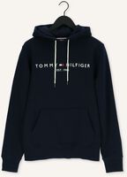 TOMMY HILFIGER Chandail TOMMY LOGO HOODY Bleu foncé TOMMY HILFIGER Chandail TOMMY LOGO HOODY Bleu foncé - medium