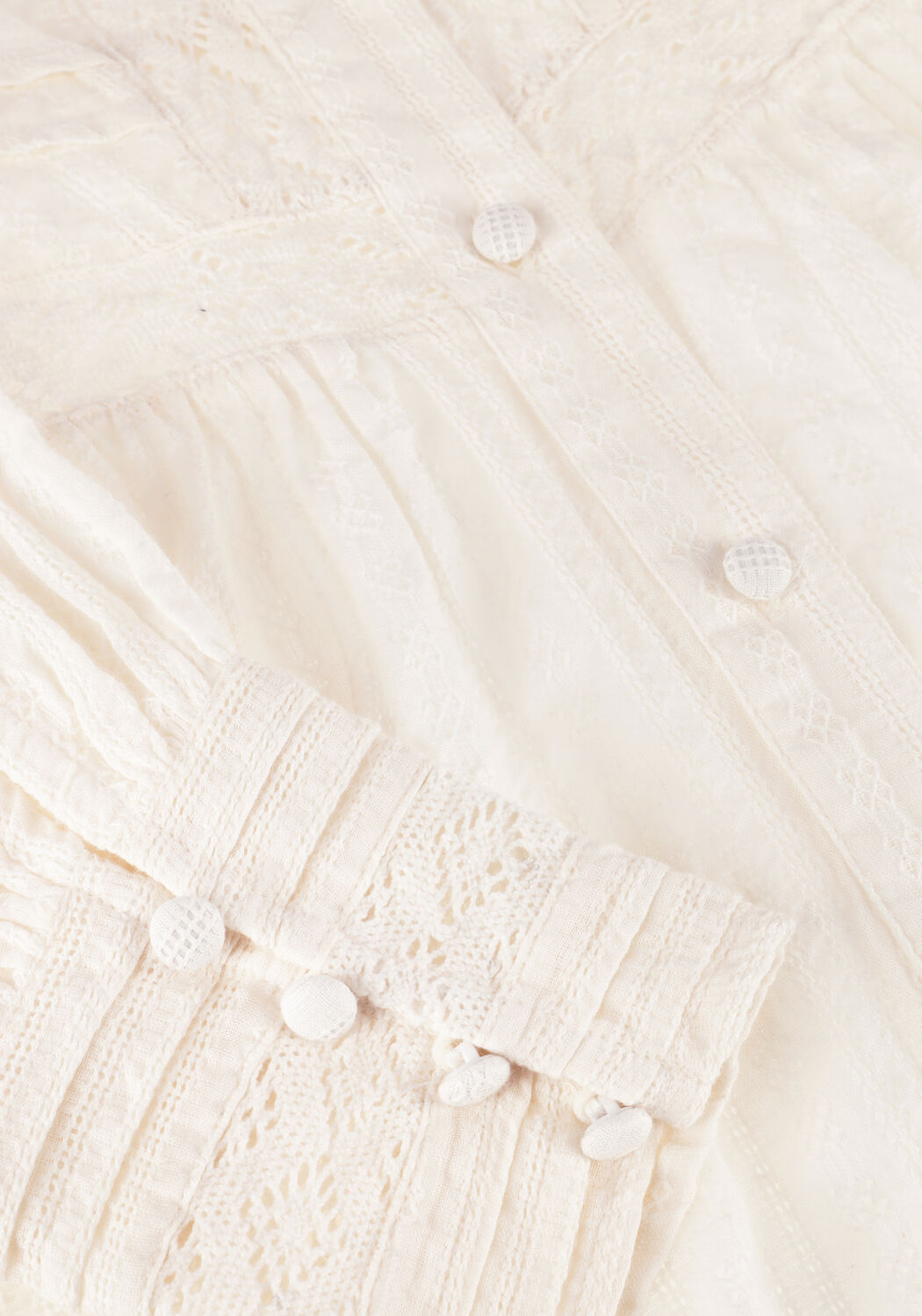 NEO NOIR BRIA DOBBY BLOUSE Blouses en blanc - large