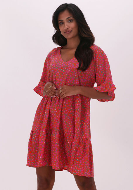 YDENCE Robe midi DRESS NOVA en orange - large
