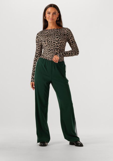 CATWALK JUNKIE Pantalon large SIDE BUTTON TRACKSUIT TROUSERS en vert - large